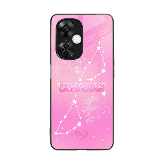 Capricorn Aura back phone cover | glass case for oneplus nord ce 3 lite
