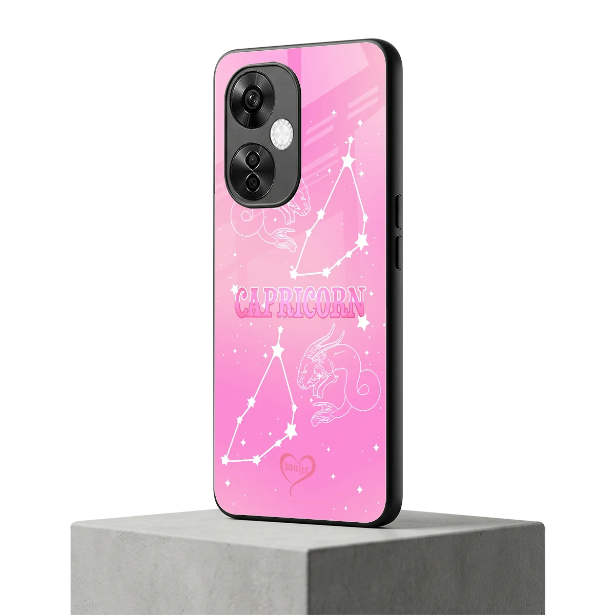 Capricorn Aura oneplus nord ce 3 lite mobile cover | shockproof glass phone case