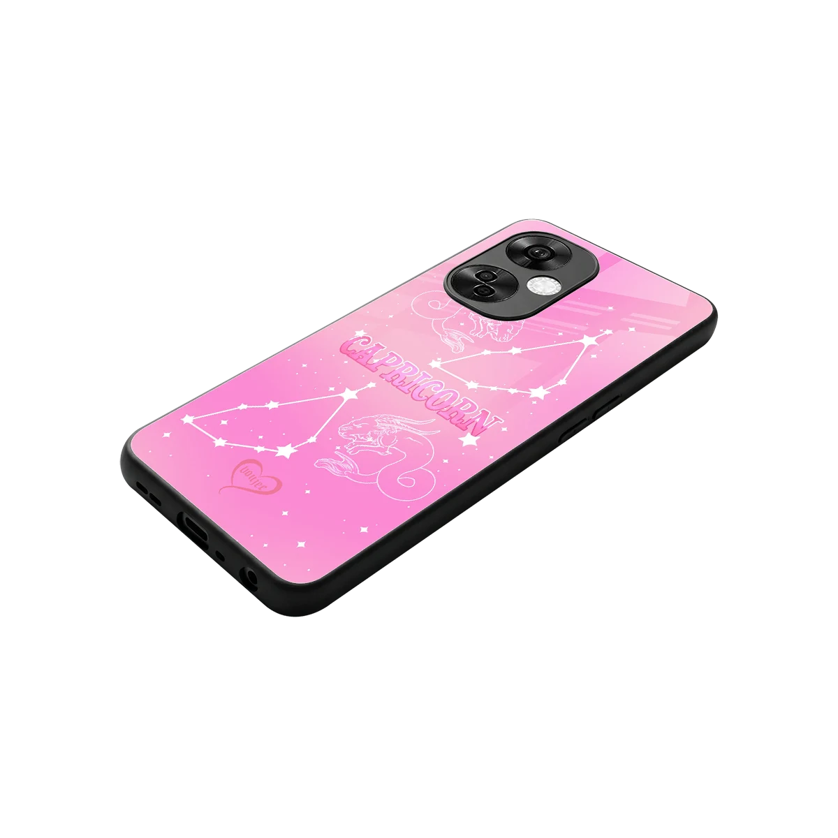 Capricorn Aura stylish phone case for oneplus nord ce 3 lite | glossy glass and slim fit