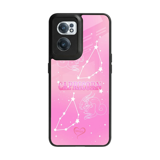 Capricorn Aura back phone cover | glass case for oneplus nord ce 2