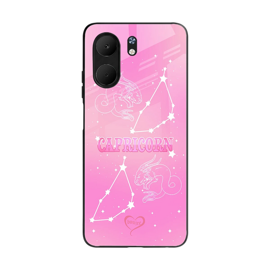 Capricorn Aura back phone cover | glass case for oppo a5x 5g