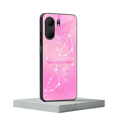 Capricorn Aura oppo a5x 5g mobile cover | shockproof glass phone case