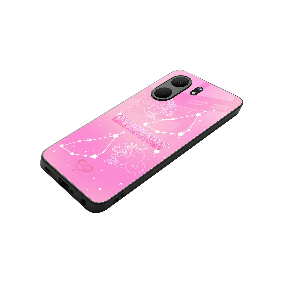Capricorn Aura stylish phone case for oppo a5x 5g | glossy glass and slim fit