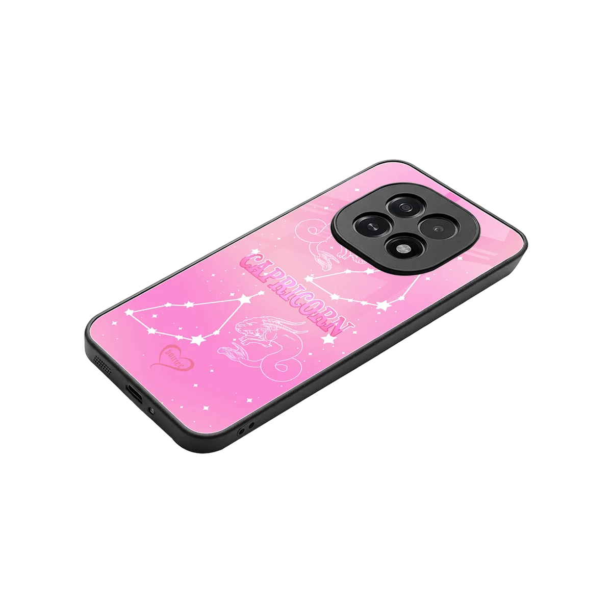 Capricorn Aura stylish phone case for oppo f29 5g | glossy glass and slim fit