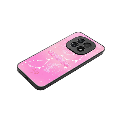 Capricorn Aura stylish phone case for oppo f29 5g | glossy glass and slim fit
