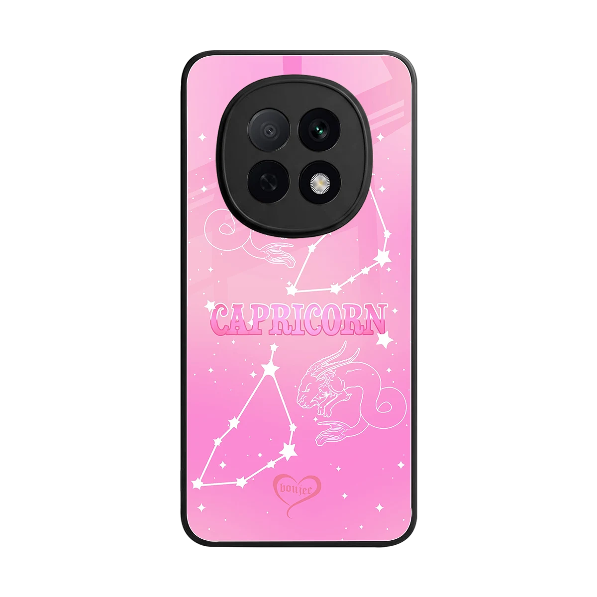 Capricorn Aura back phone cover | glass case for oppo f29 pro 5g