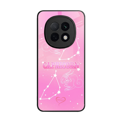 Capricorn Aura back phone cover | glass case for oppo f29 pro 5g