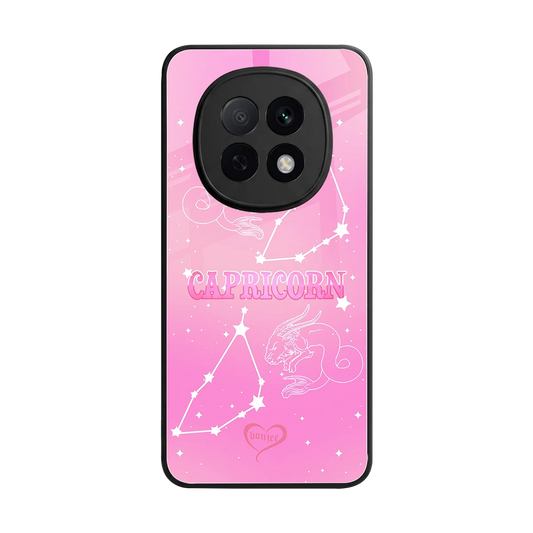 Capricorn Aura back phone cover | glass case for oppo f29 pro 5g