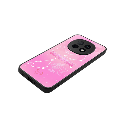 Capricorn Aura stylish phone case for oppo f29 pro 5g | glossy glass and slim fit