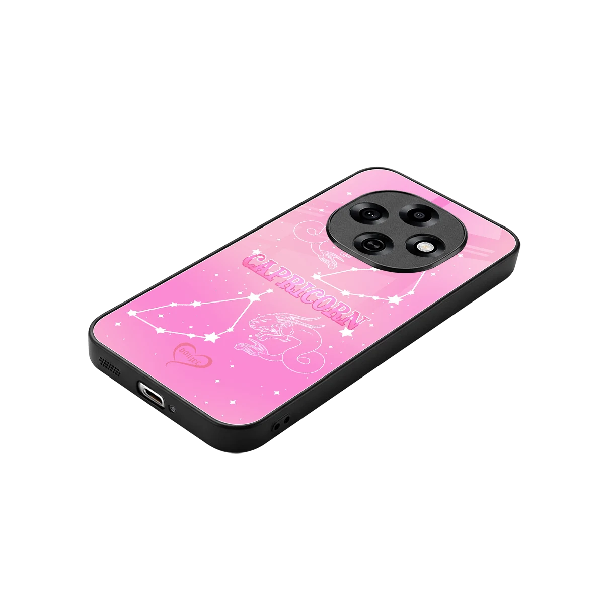 Capricorn Aura stylish phone case for oppo f31 pro 5g | glossy glass and slim fit