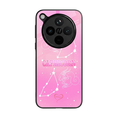 Capricorn Aura back phone cover | glass case for oppo find x8