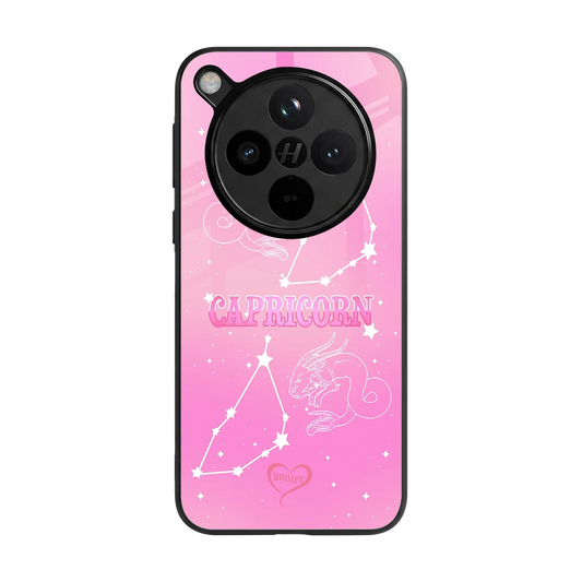Capricorn Aura back phone cover | glass case for oppo find x8