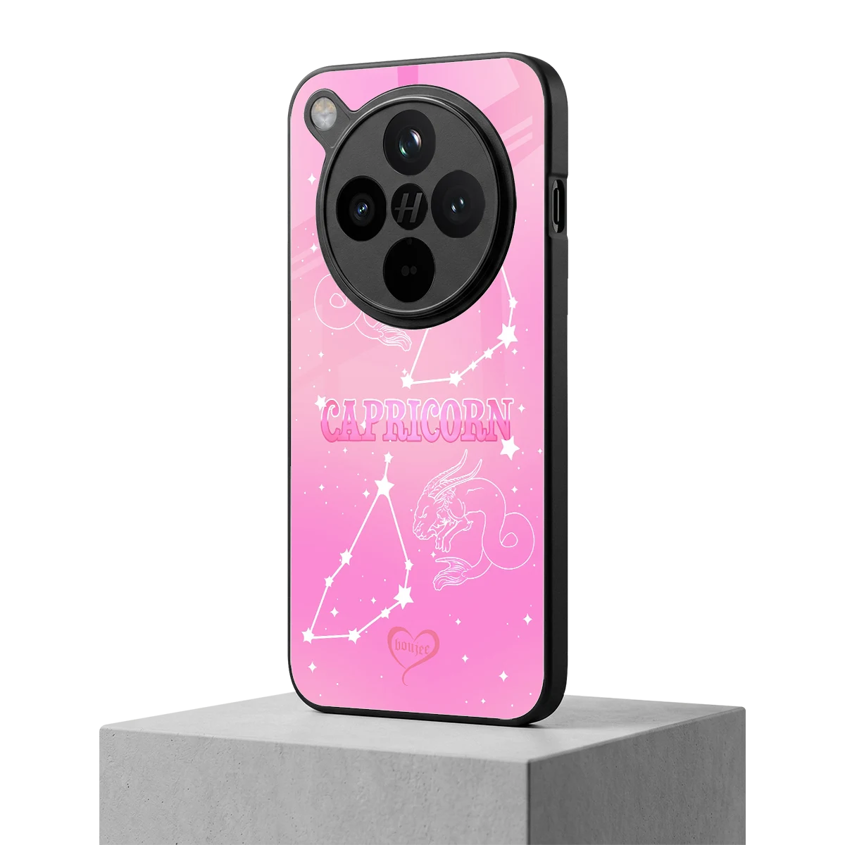 Capricorn Aura oppo find x8 mobile cover | shockproof glass phone case