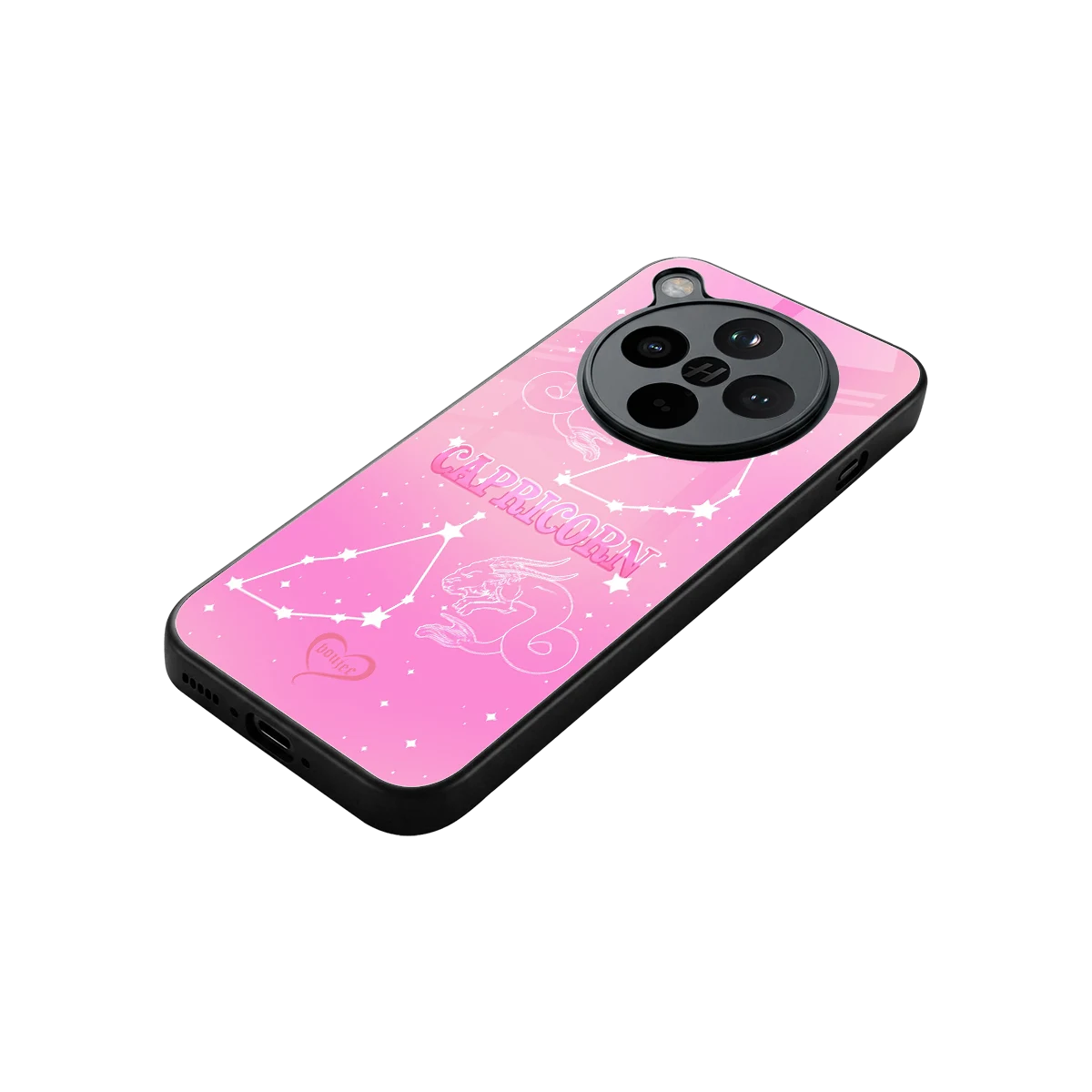 Capricorn Aura stylish phone case for oppo find x8 | glossy glass and slim fit