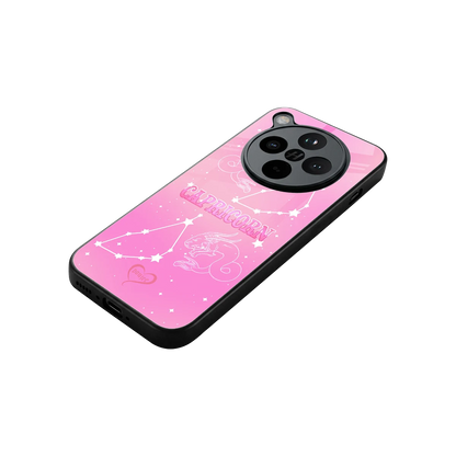 Capricorn Aura stylish phone case for oppo find x8 | glossy glass and slim fit