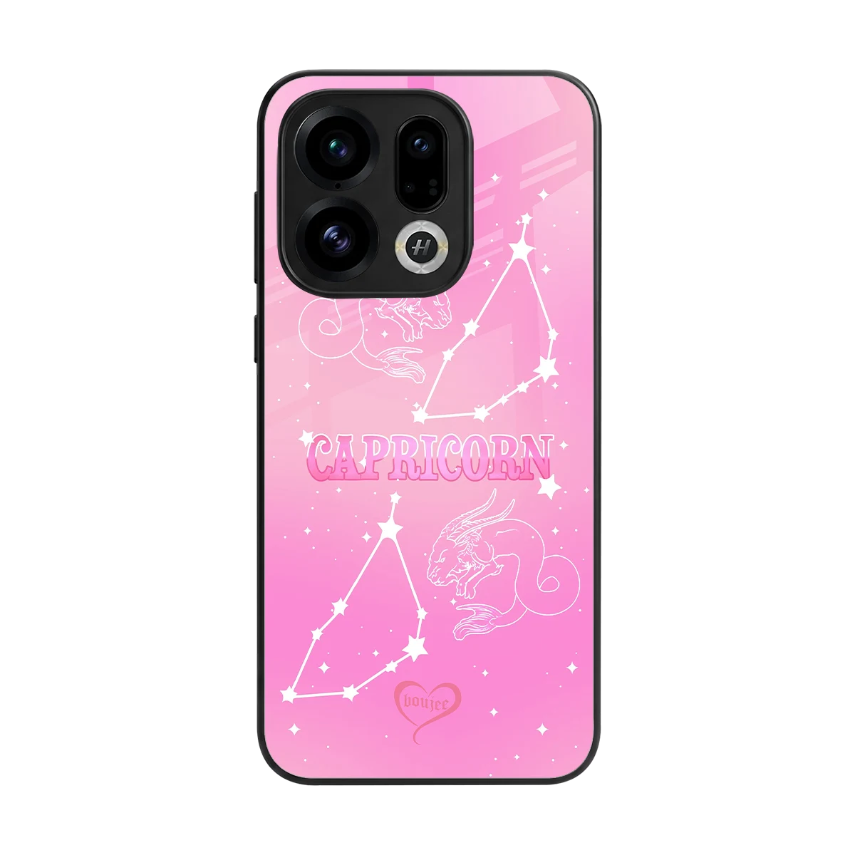 Capricorn Aura back phone cover | glass case for oppo find x9