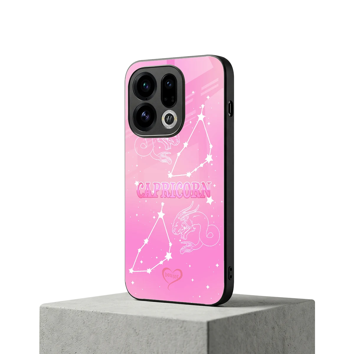 Capricorn Aura oppo find x9 mobile cover | shockproof glass phone case