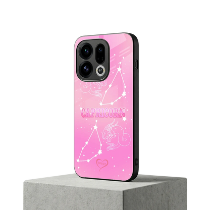 Capricorn Aura oppo find x9 mobile cover | shockproof glass phone case