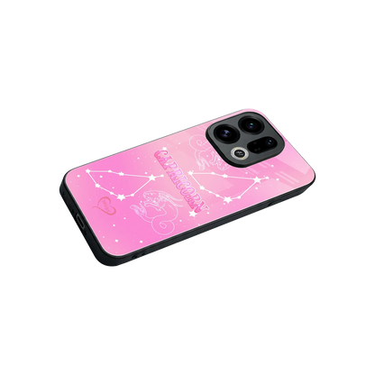 Capricorn Aura stylish phone case for oppo find x9 | glossy glass and slim fit