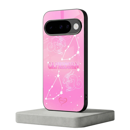 Capricorn Aura google pixel 10 mobile cover | shockproof glass phone case