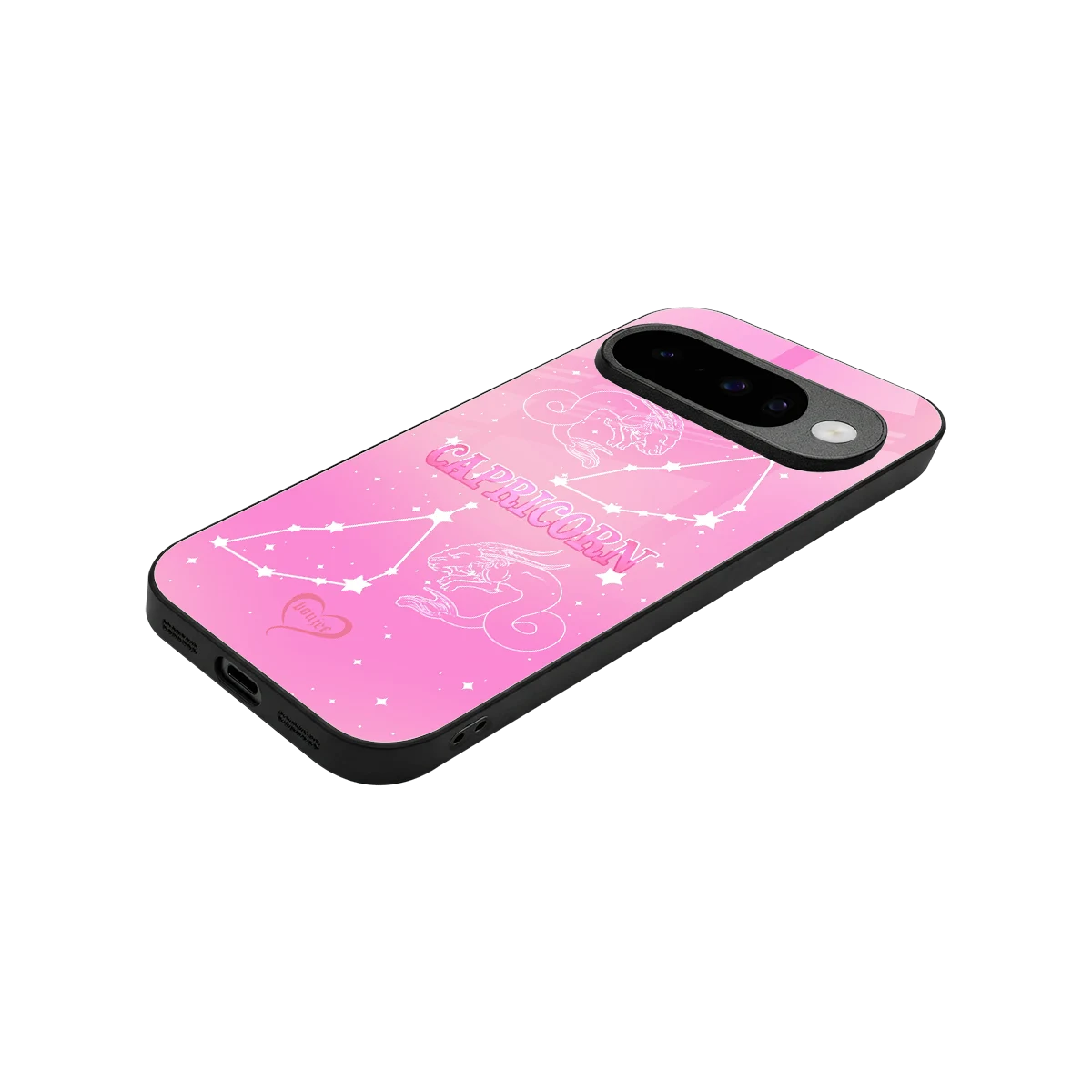 Capricorn Aura stylish phone case for google pixel 10 | glossy glass and slim fit