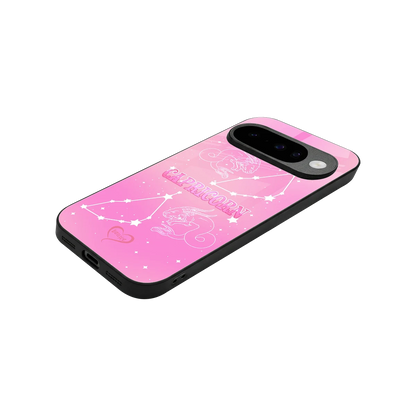 Capricorn Aura stylish phone case for google pixel 10 | glossy glass and slim fit
