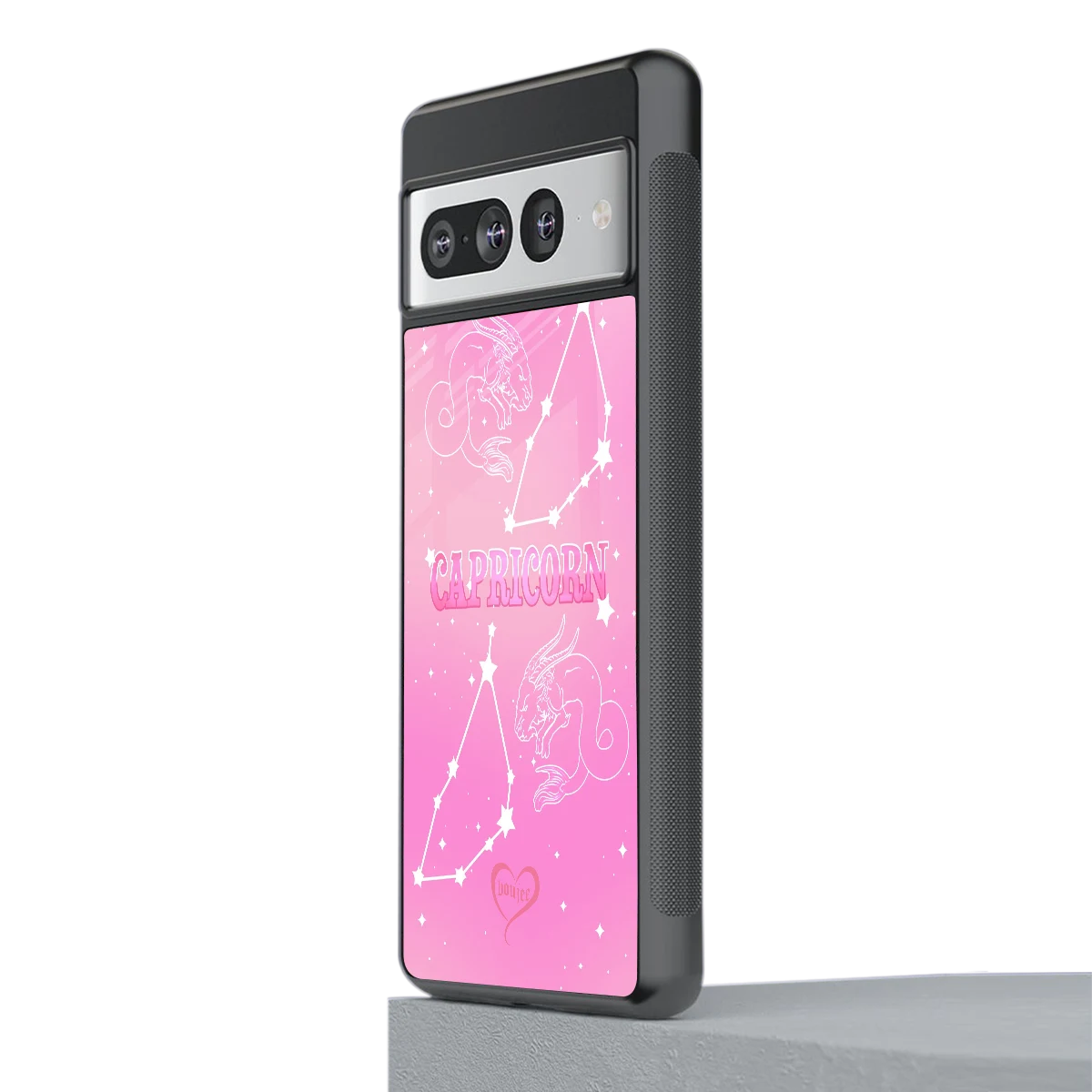 Capricorn Aura stylish phone case for google pixel 7 pro | glossy glass and slim fit
