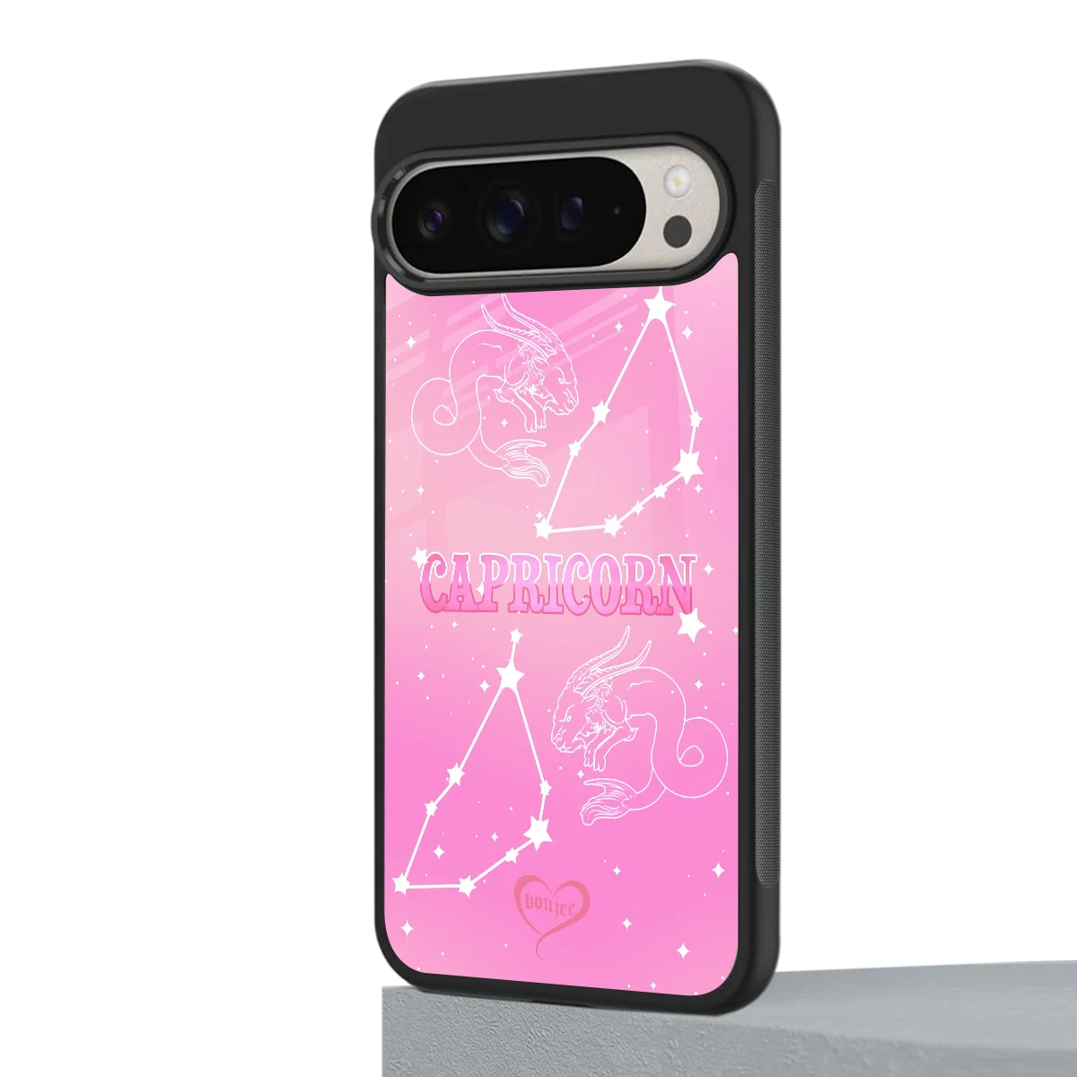 Capricorn Aura google pixel 9 pro xl mobile cover | shockproof glass phone case