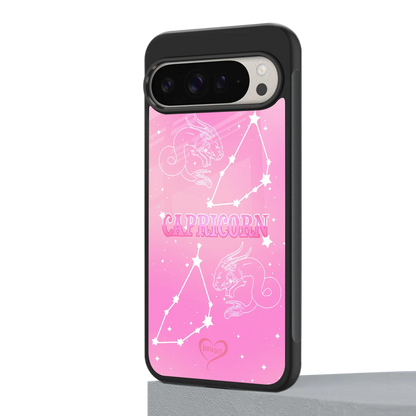 Capricorn Aura google pixel 9 pro xl mobile cover | shockproof glass phone case