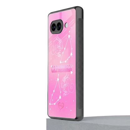 Capricorn Aura google pixel 10a mobile cover | shockproof glass phone case