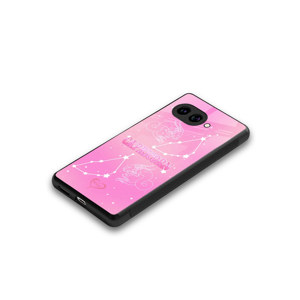 Capricorn Aura stylish phone case for google pixel 10a | glossy glass and slim fit