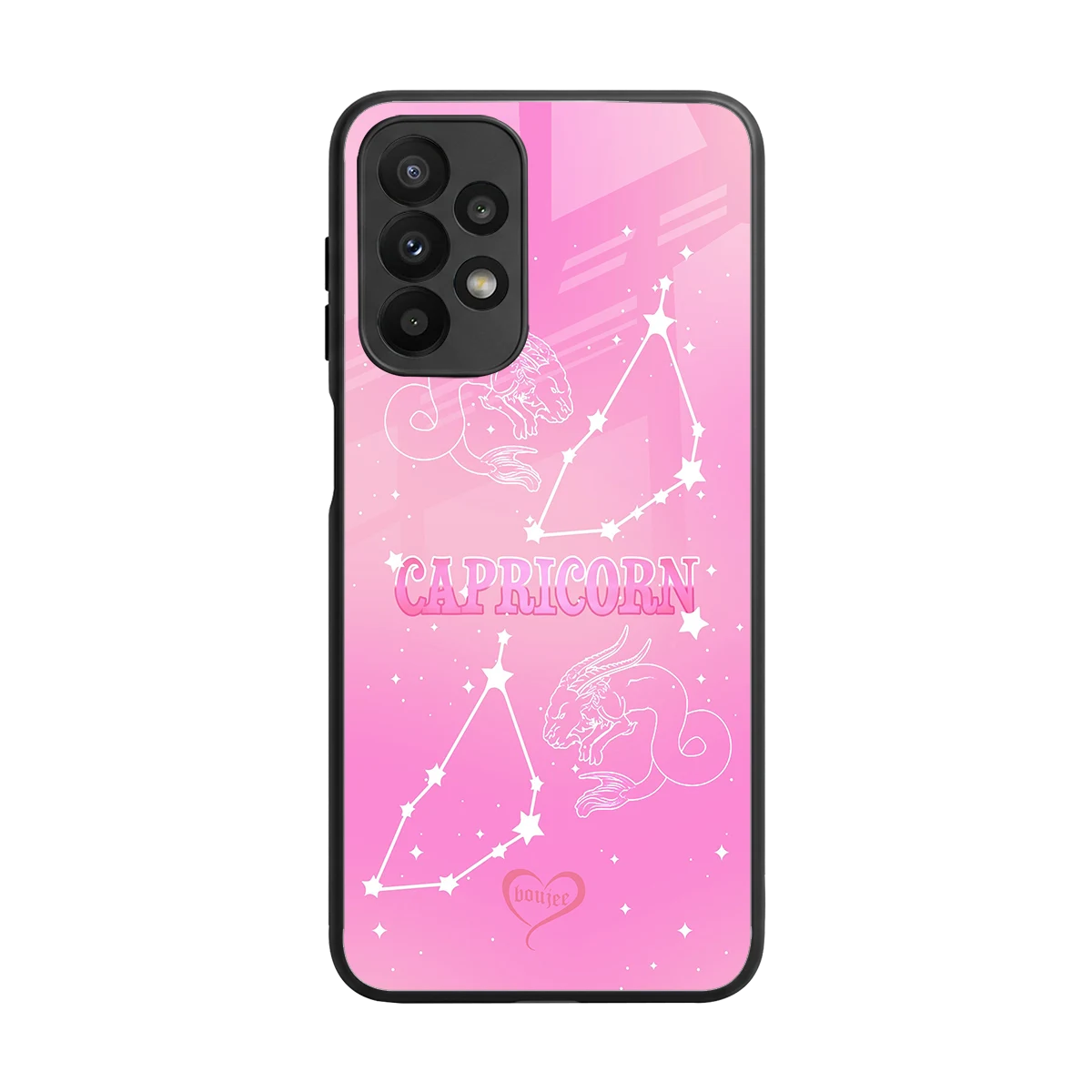 Capricorn Aura back phone cover | glass case for samsung galaxy a23