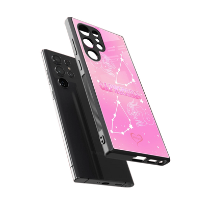 Capricorn Aura sleek samsung galaxy s23 ultra cover with tempered glass back and TPU edges