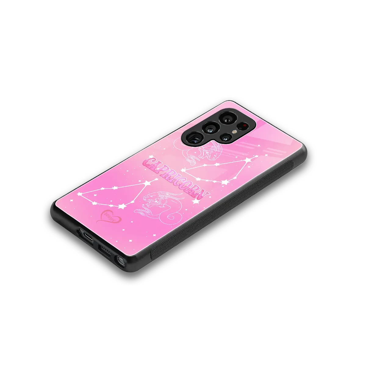 Capricorn Aura stylish phone case for samsung galaxy s26 ultra | glossy glass and slim fit