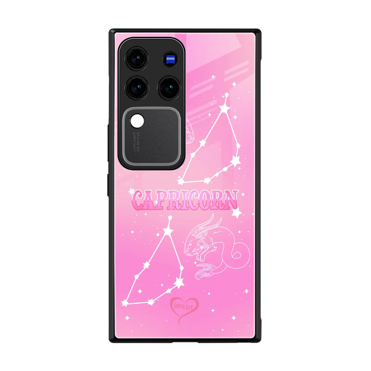 Capricorn Aura back phone cover | glass case forvivo v30 pro