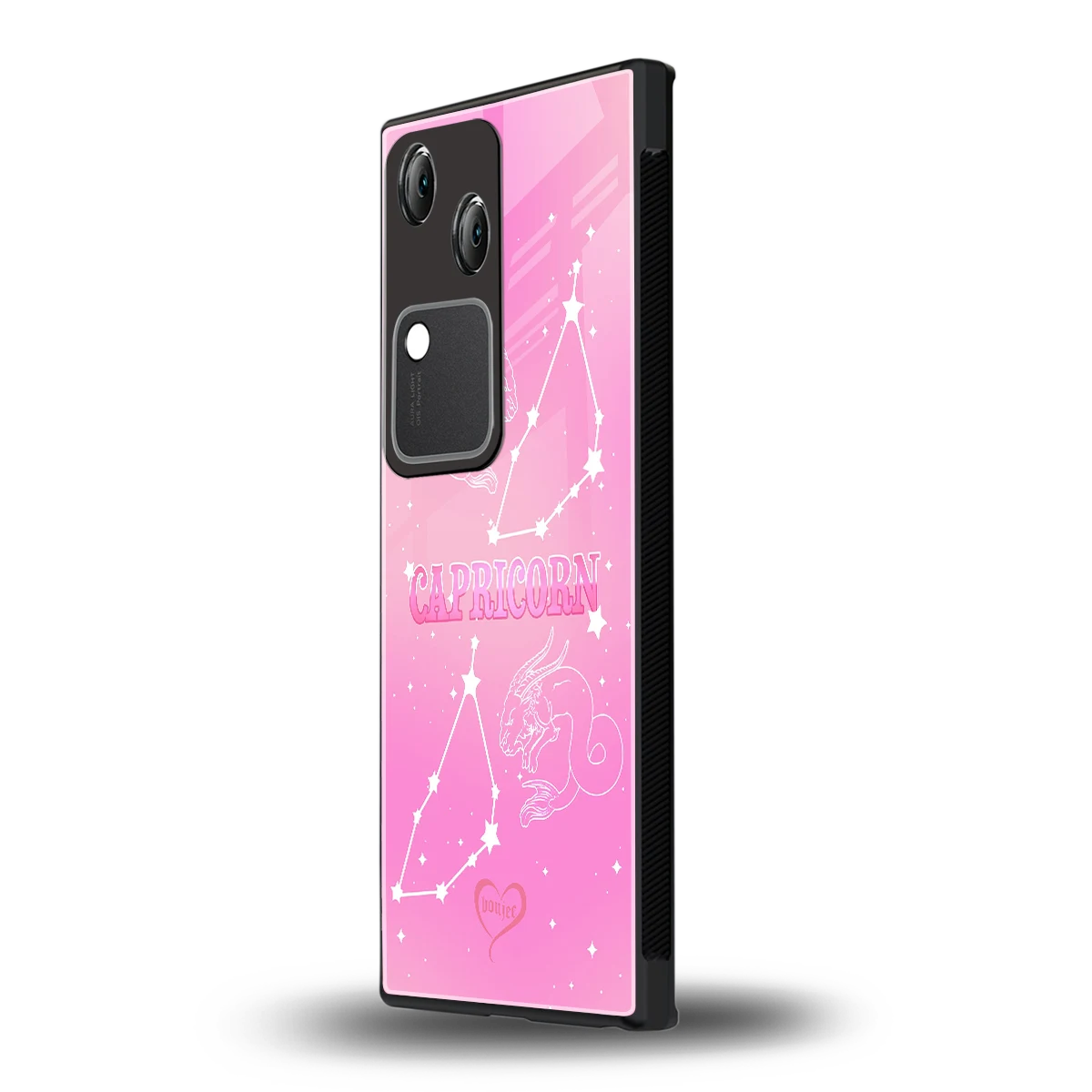 Capricorn Aura vivo v30 mobile cover | shockproof glass phone case