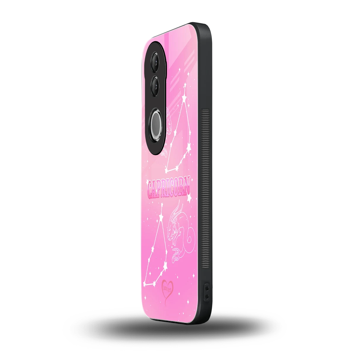 Capricorn Aura vivo v50 mobile cover | shockproof glass phone case
