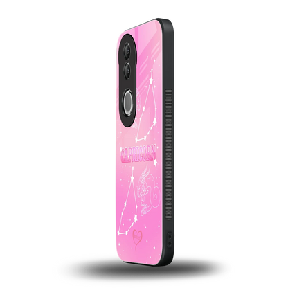 Capricorn Aura vivo v50 mobile cover | shockproof glass phone case