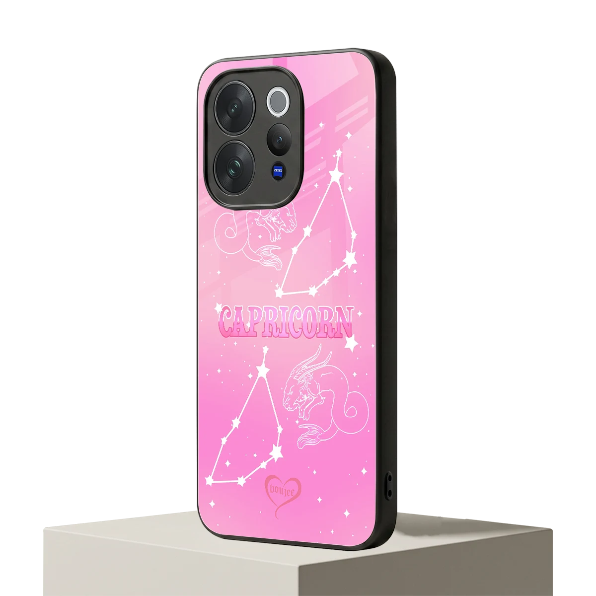 Capricorn Aura vivo v70 mobile cover | shockproof glass phone case