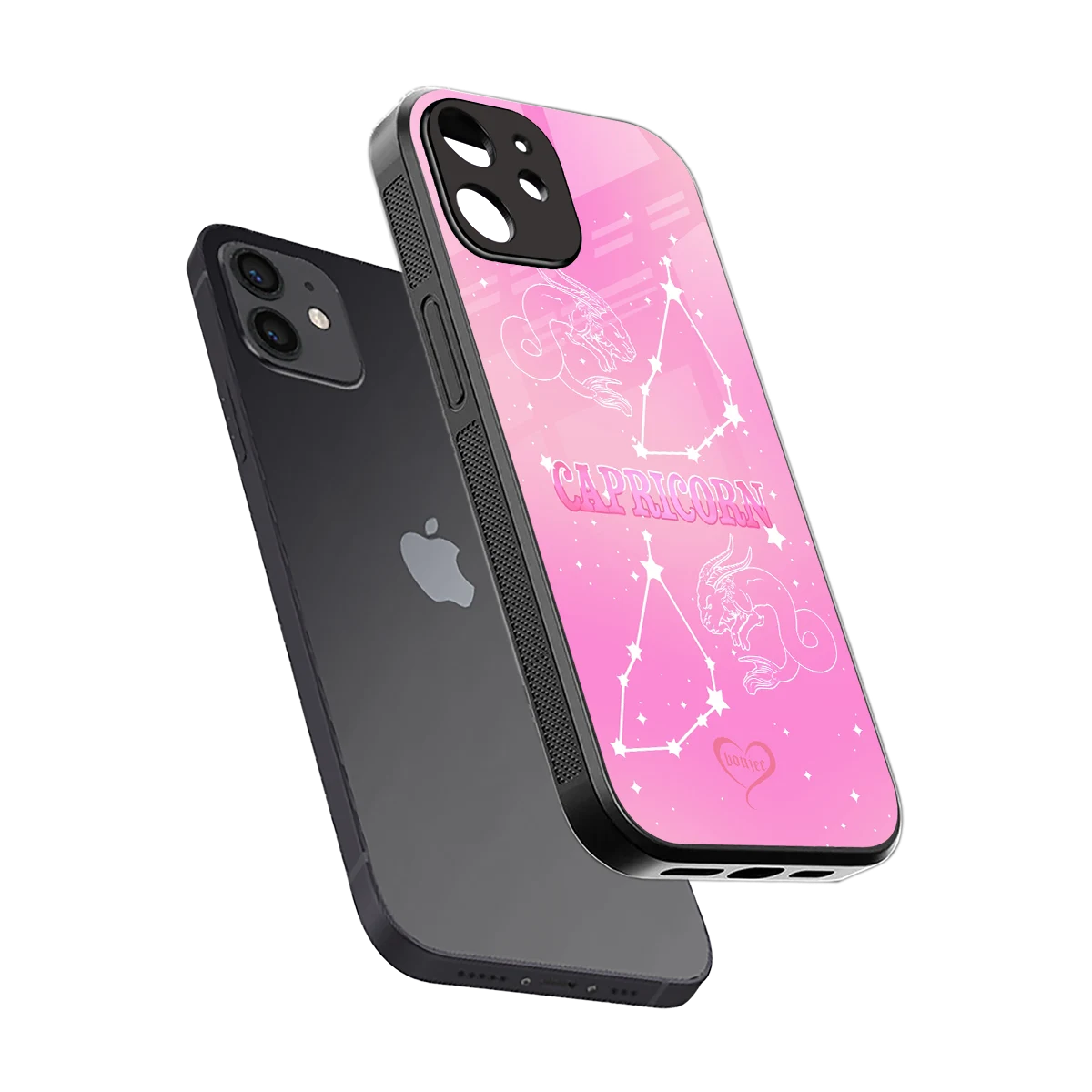 Capricorn Aura sleek iphone 11 cover with tempered glass back and TPU edges