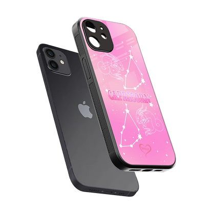 Capricorn Aura sleek iphone 11 cover with tempered glass back and TPU edges