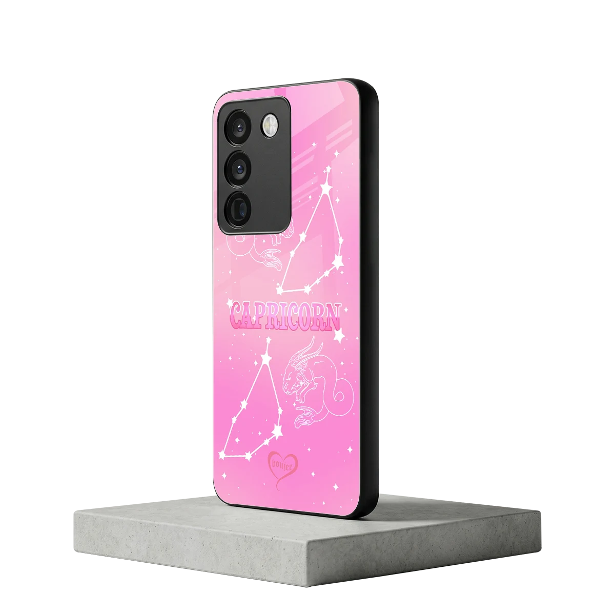 Capricorn Aura vivo y200 5g mobile cover | shockproof glass phone case