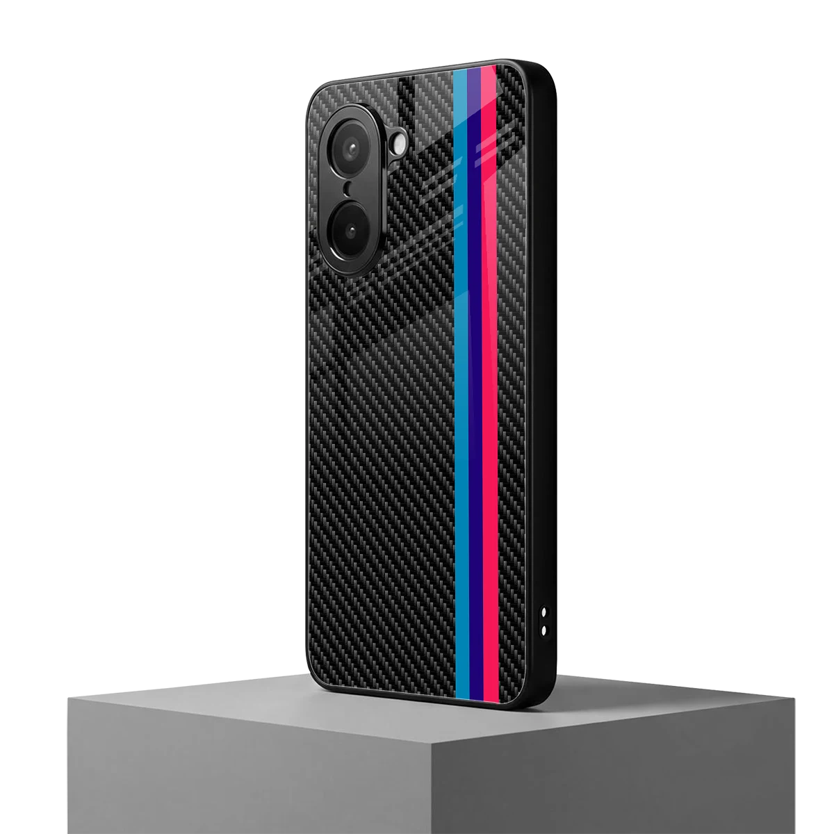 Carbon Fiber oneplus nord ce5 5g mobile cover | shockproof glass phone case