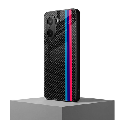 Carbon Fiber oneplus nord ce5 5g mobile cover | shockproof glass phone case
