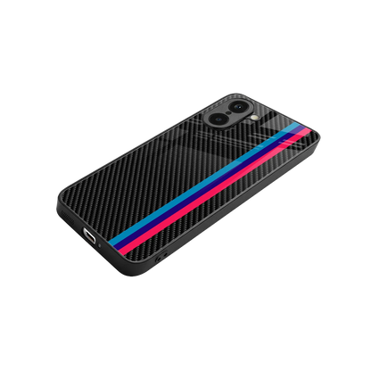 Carbon Fiber stylish phone case for oneplus nord ce5 5g | glossy glass and slim fit