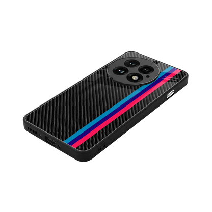 Carbon Fiber stylish phone case for oneplus 13 | glossy glass and slim fit