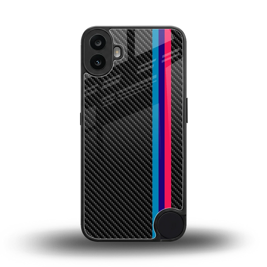 Carbon Fiber back phone cover | glass case for cmf nothing phone 1