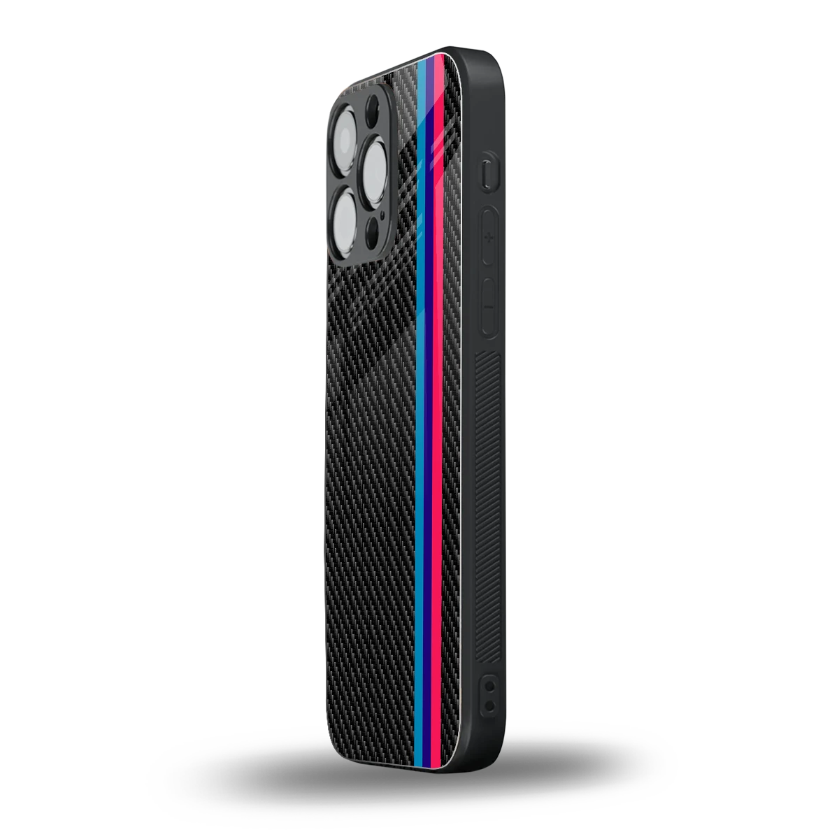 Carbon Fiber iphone 12 pro max mobile cover | shockproof glass phone case