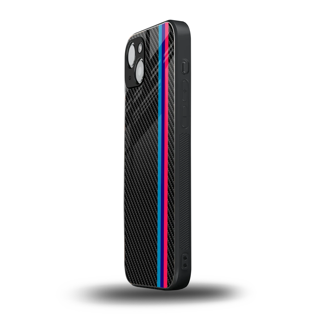 Carbon Fiber iphone 13 mobile cover | shockproof glass phone case