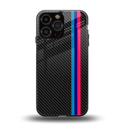 Carbon Fiber back phone cover | glass case for iphone 16 pro max